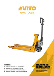 VITO HAND TOOLS VIPPBD25 Manual De Instrucciones