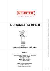 Neurtek HPE-II Manual De Instrucciones