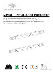 Mounting Dream MD5231 Instrucciones De La Instalación