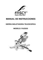 FASCY FA33255 Manual De Instrucciones