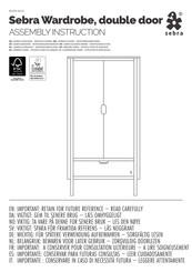 sebra Wardrobe Instrucciones De Armado