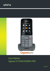 Gigaset SL800H PRO Guía Rápida