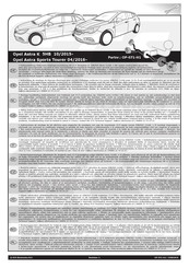 ECS Electronics OP-071-H1 Instrucciones De Montaje