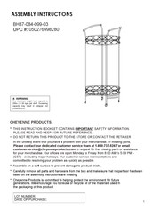 Cheyenne Products BH37-084-099-03 Instrucciones De Montaje