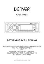 Denver CAD-474BT Manual De Instrucciones