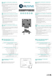 Airzone AZX6GTCBA1 Manual De Instrucciones