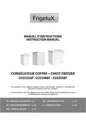 Frigelux CC0203BF Manual De Instrucciones