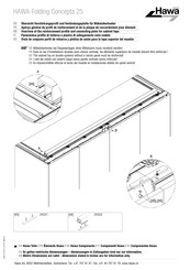 Hawa Folding Concepta 25 Instrucciones De Montaje