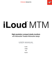 IK Multimedia iLoud MTM Manual Del Usuario