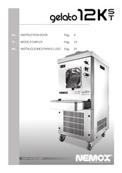 Nemox gelato 12KST Instrucciones Para El Uso