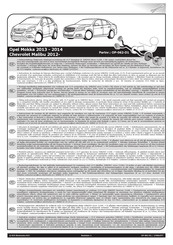 ECS Electronics OP-062-D1 Instrucciones De Montaje