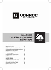 VONROC WC502AC Traducción Del Manual Original