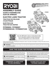 Ryobi RYRM8007 Guía De Armado