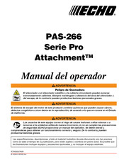 Echo PAS-266 Manual Del Operador