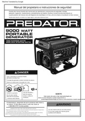 Predator 63970 Manual Del Propietario E Instrucciones De Seguridad