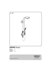 Grohe Ondus 27 198 Instrucciones De Montaje