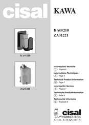 Cisal KAWA ZA01221 Manual De Instrucciones