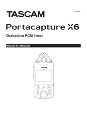 Tascam Portacapture X6 Manual De Referencia
