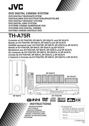 JVC SP-XCA75 Manual De Instrucciones