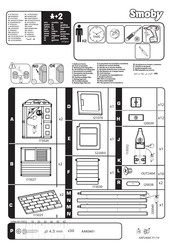 Smoby AAP2406C Manual De Instrucciones