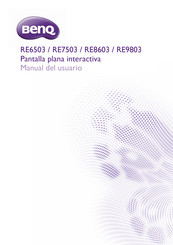 BenQ RE9803 Manual Del Usuario