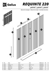 Gelius REQUINTE 220 Manual De Montaje