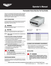 Vollrath GGHDT-48 Manual Del Operador