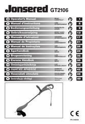 Jonsered GT2106 Manual Del Propietário