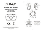 Denver TCU-203 RED Manual De Instrucciones