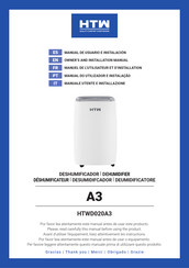 HTW HTWD020A3 Manual De Usuario E Instalacion