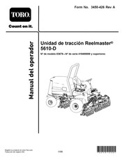 Toro Reelmaster 5610-D Manual Del Operador