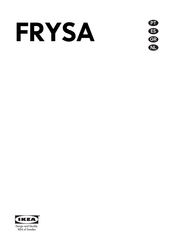 IKEA FRYSA Manual Del Usuario