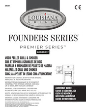 Louisiana Grills FOUNDERS PREMIER LG0800FP Guía De Montaje