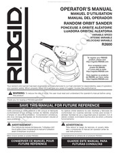 RIDGID R2600 Manual Del Operador