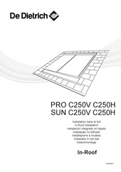 De Dietrich SUN C250H Manual De Instrucciones