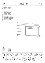 Kondela NUST D Instrucciones De Montaje