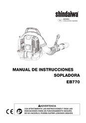 Shindaiwa EB770 Manual De Instrucciones