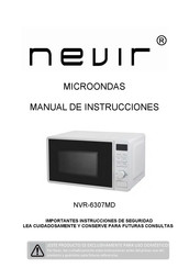 Nevir NVR-6307MD Manual De Instrucciones