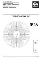 Vortice THERMOLOGIKA SKY Manual De Instrucciones