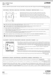 Vimar WELL-CONTACT PLUS 02972 Manual De Instrucciones