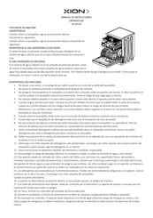 Xion XI-LVV14 Manual De Instrucciones