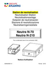 Groupe Atlantic Neutra N-210 Manual De Instrucciones