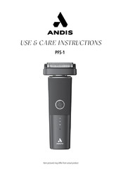 Andis PFS-1 Instrucciones De Uso Y Cuidado