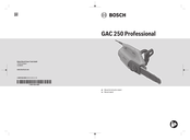 Bosch GAC 250 Professional Manual Original