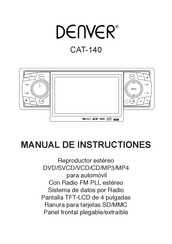 Denver CAT-140 Manual De Instrucciones