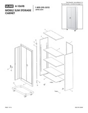 Uline H-10698 Manual De Instrucciones