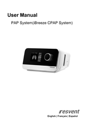 Resvent iBreeze CPAP System Manual Del Usuario