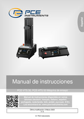 PCE Instruments PCE-VTS 50 Manual De Instrucciones