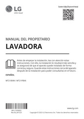 LG WT21BVW Manual Del Propietário