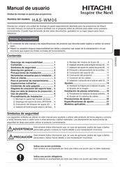 Hitachi HAS-WM06 Manual Del Usuario